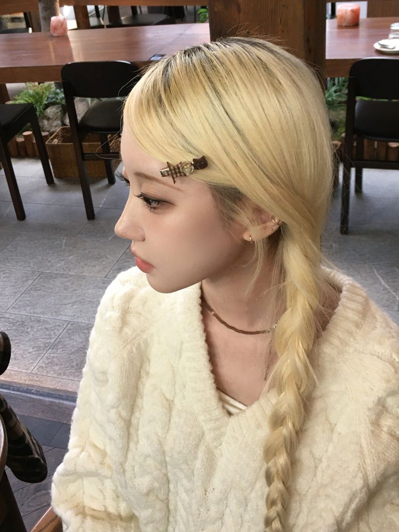 Choco cat hairpin