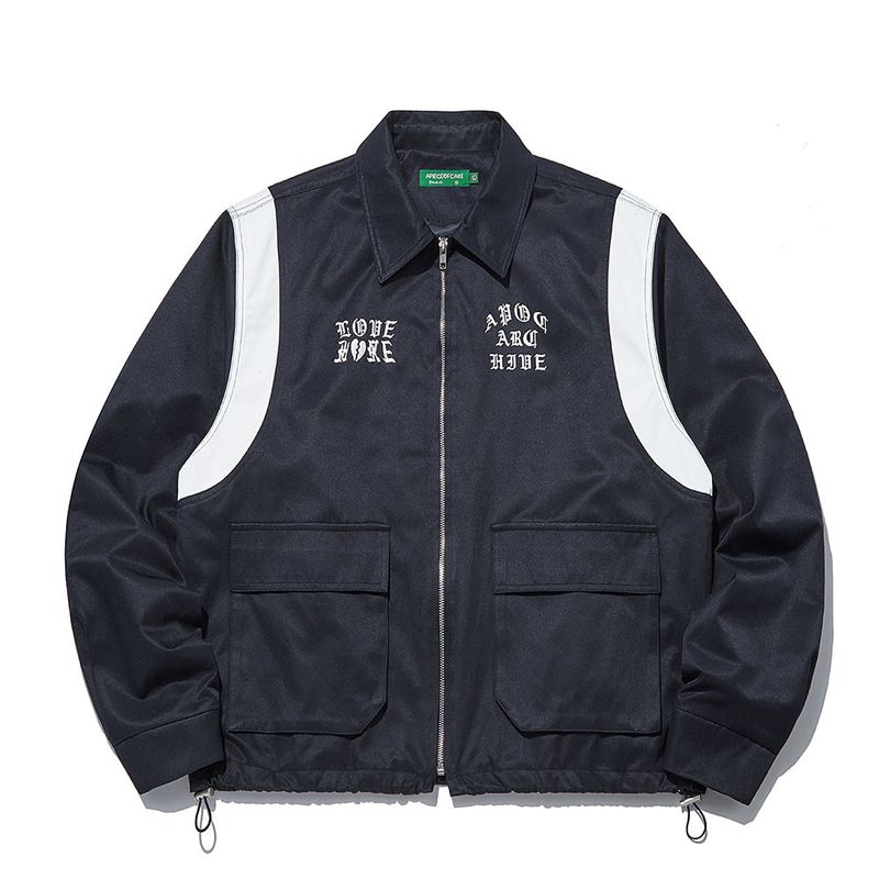Love & Fake Field Jacket_Navy