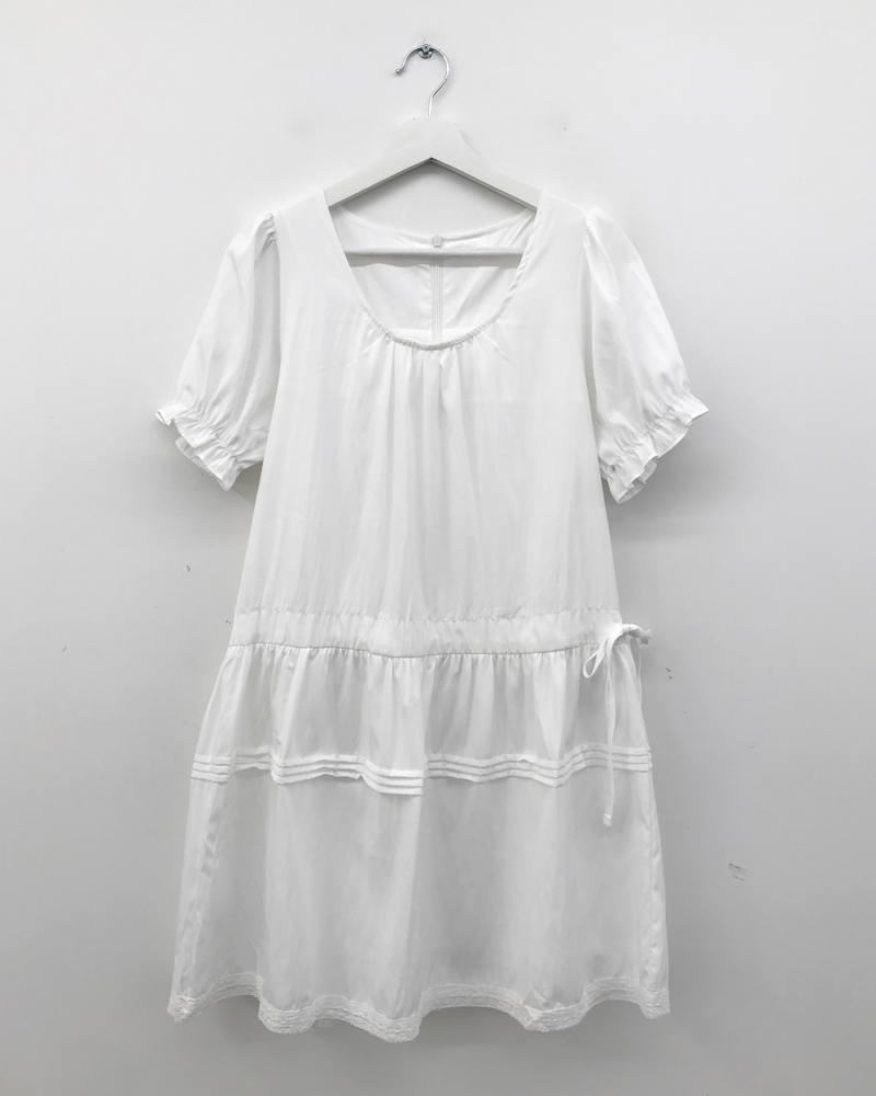 Layla Pintuck Midi Dress (2color) 
