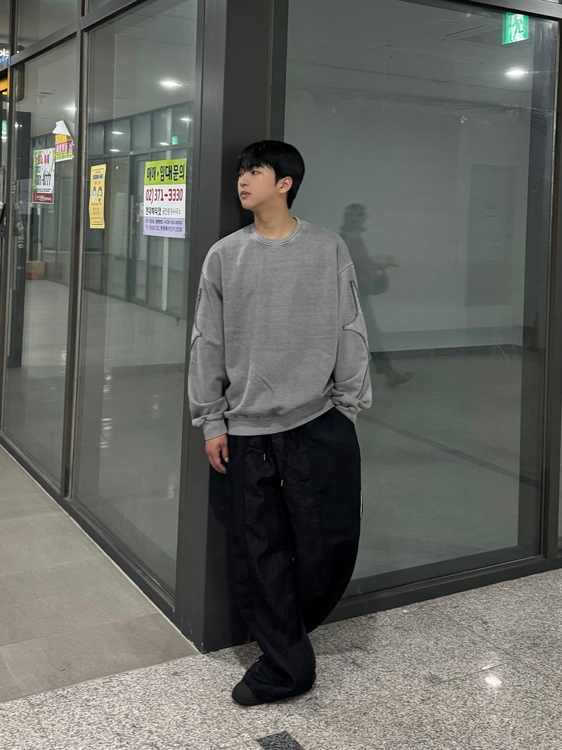 shine patch sweatshirt
