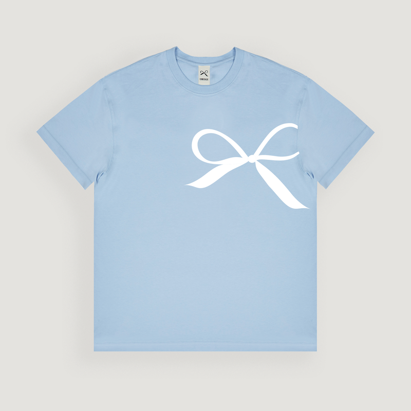 Pale Blue Ribbon T-Shirt