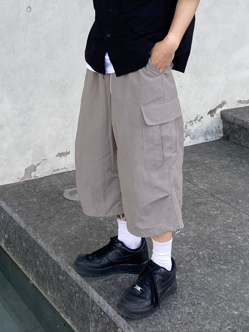 Nylon Stopper Half Pants 4C
