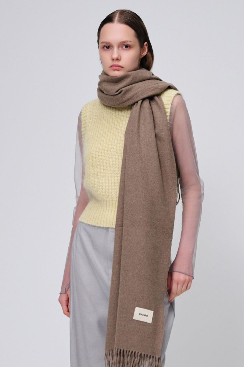 MARIEBEAR muffler_cocoa