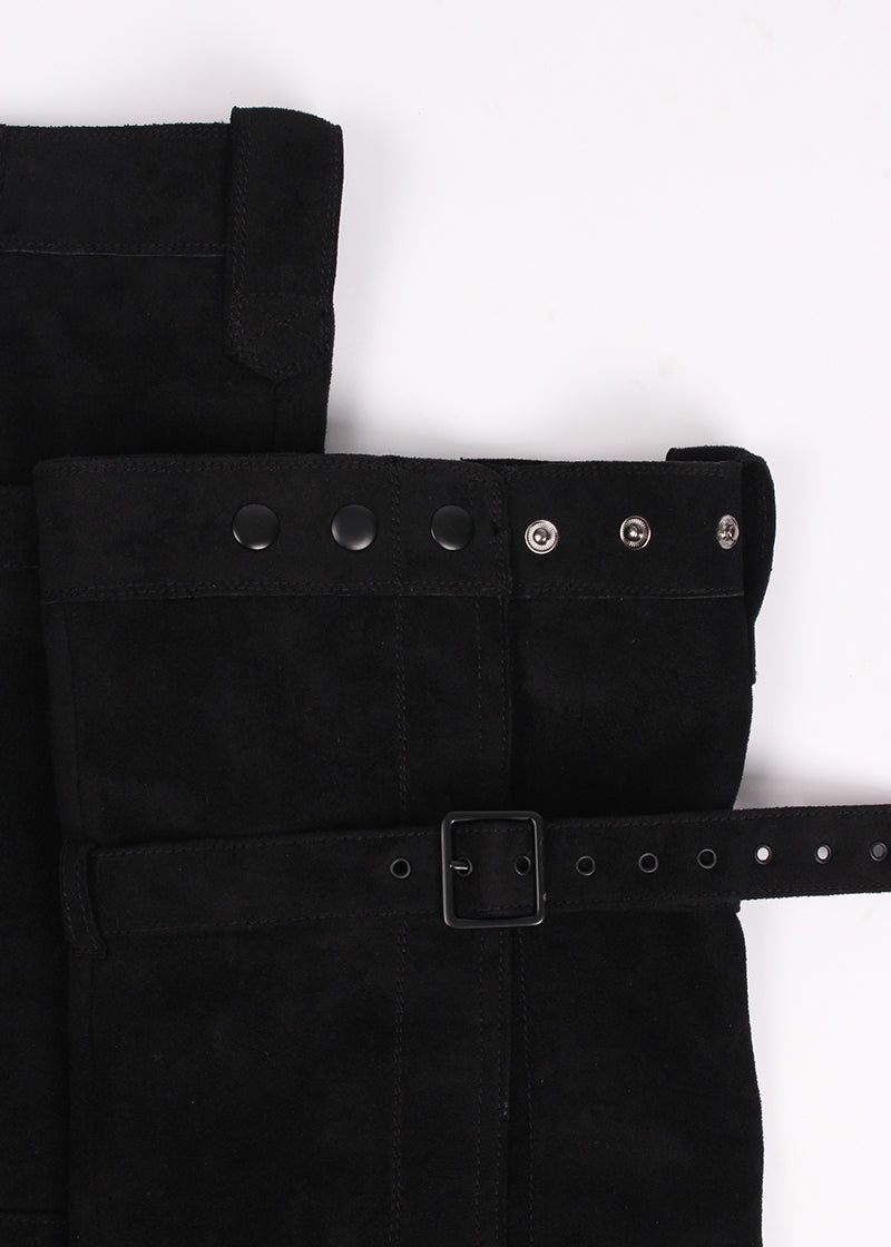 BUCKLE THIGH HIGH BOOTS