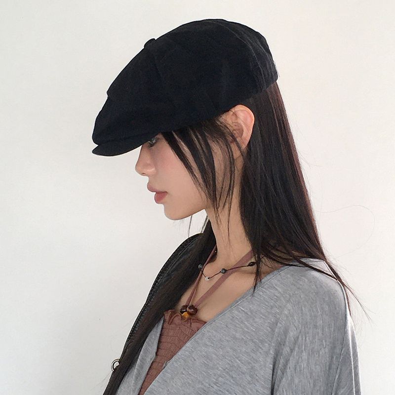 Teeren Bread Hat Octagonal Beret Hunting Cap Hat