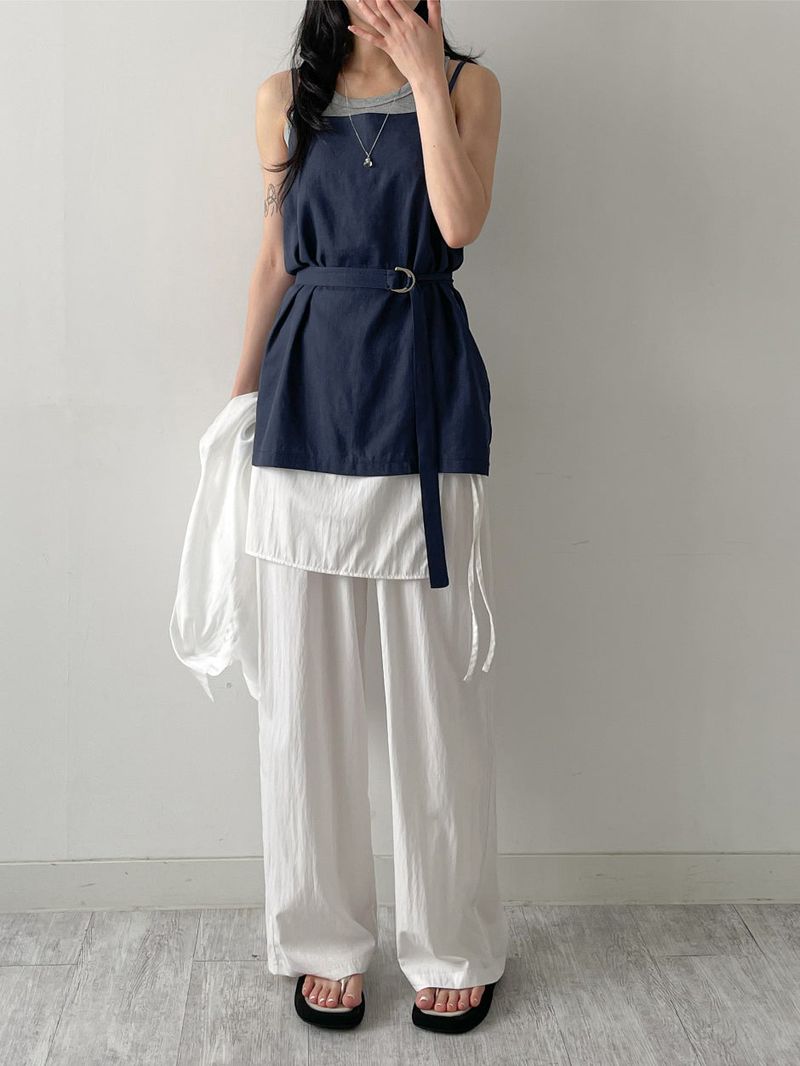 Ava Ribbed Sleeveless Top
