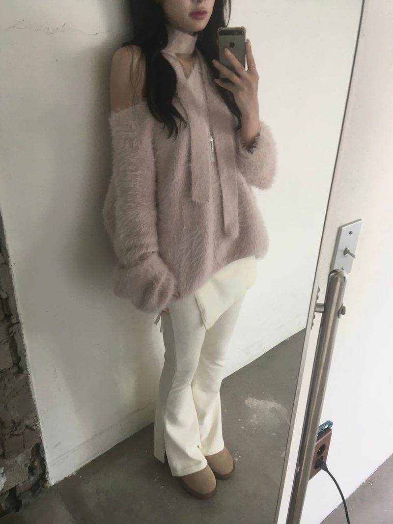 Velvet Wrap Pants