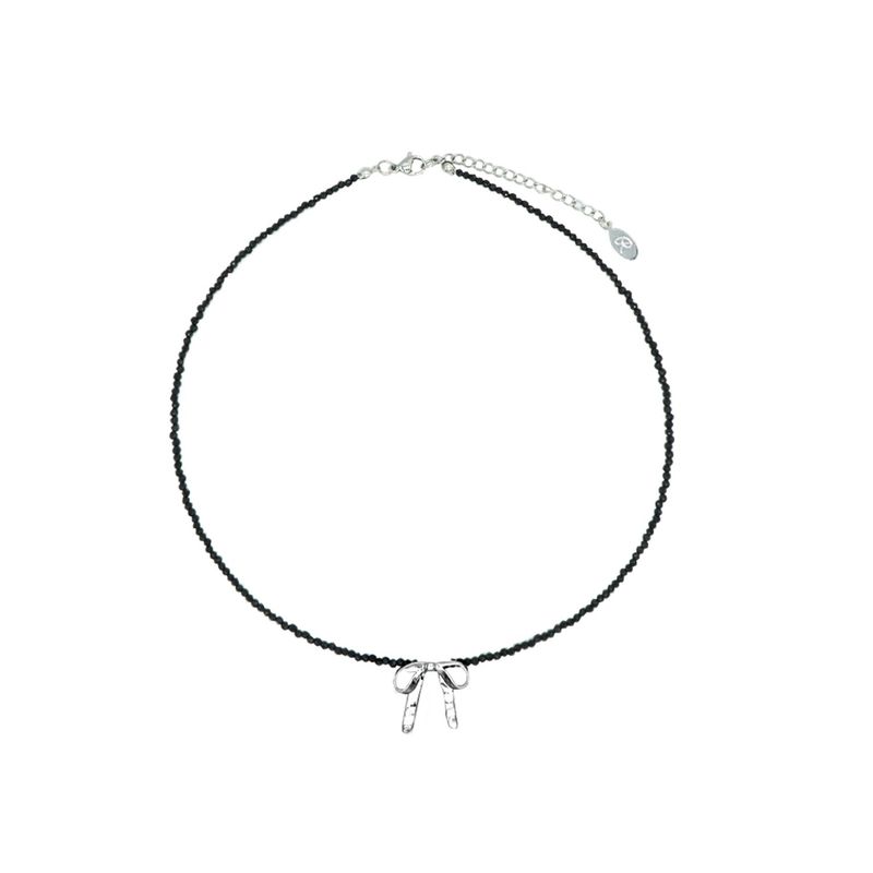 RANDOMOFF（ランダムオフ）の「[Celeb pick] Ribbon pendant beads Necklace（Accessories）」