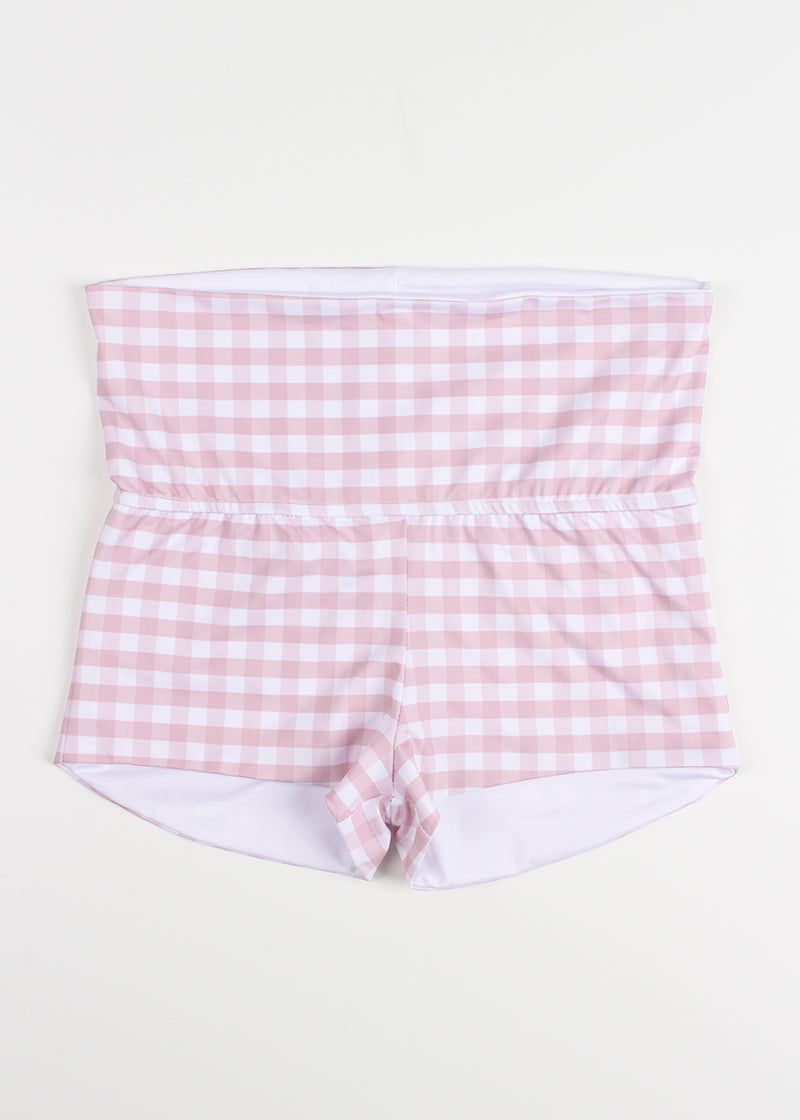 CHECK LOW SHORTS BIKINI