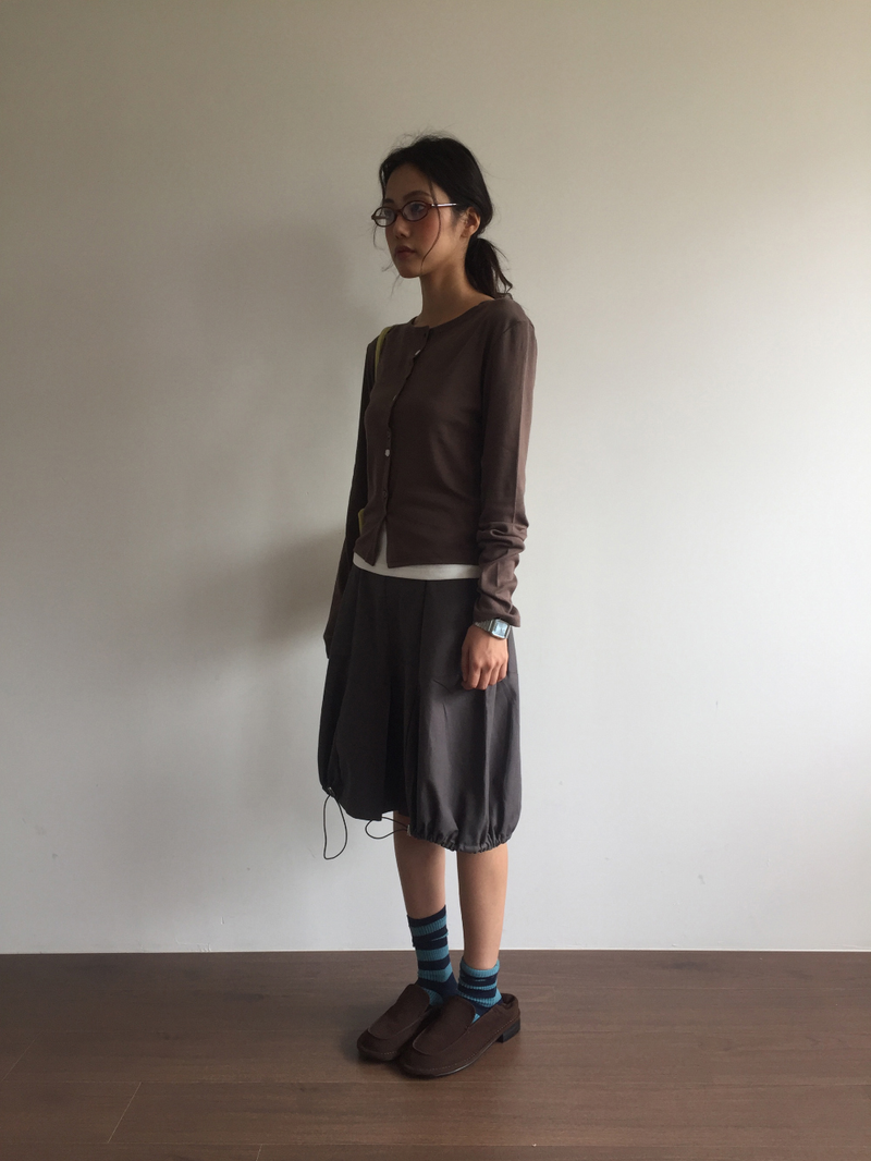 Chlory Flower Button Cardigan (4color)