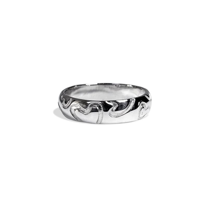 HEART TARGET RING