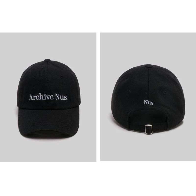 Nus. x Huke Archive ball cap (BROWN)