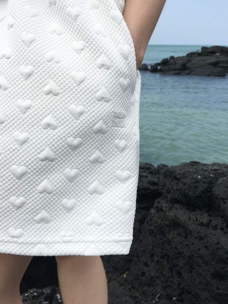[Short ver/Ritcore MADE] Heart Embossed Shorts (3c)
