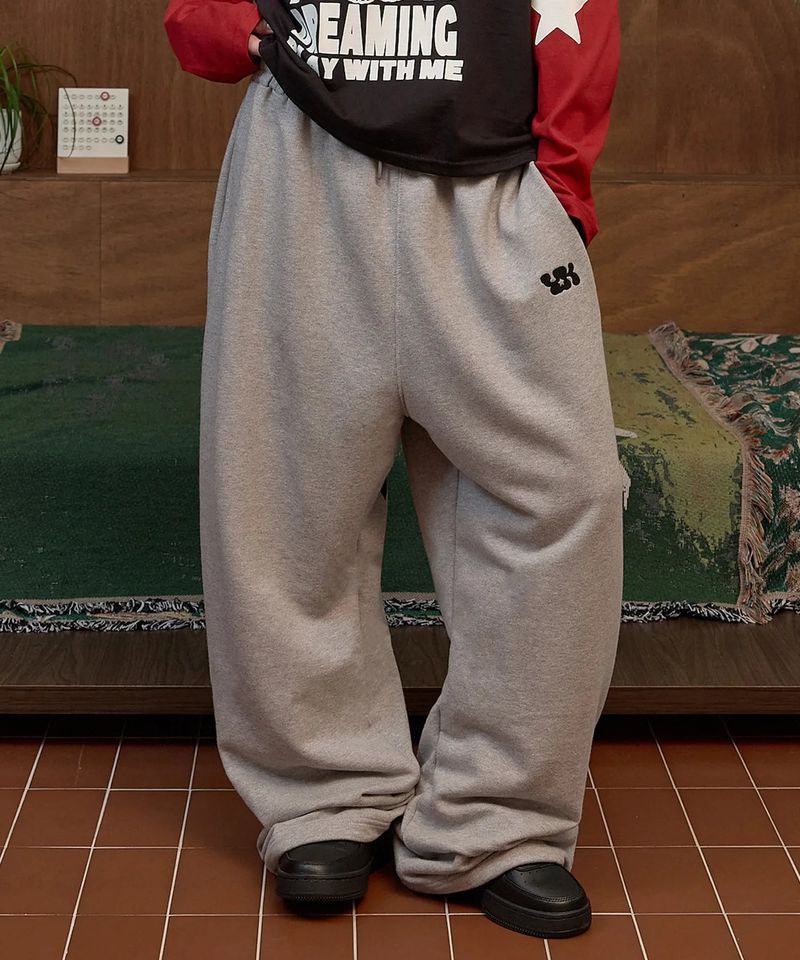 Heart Cross String Sweat Pants