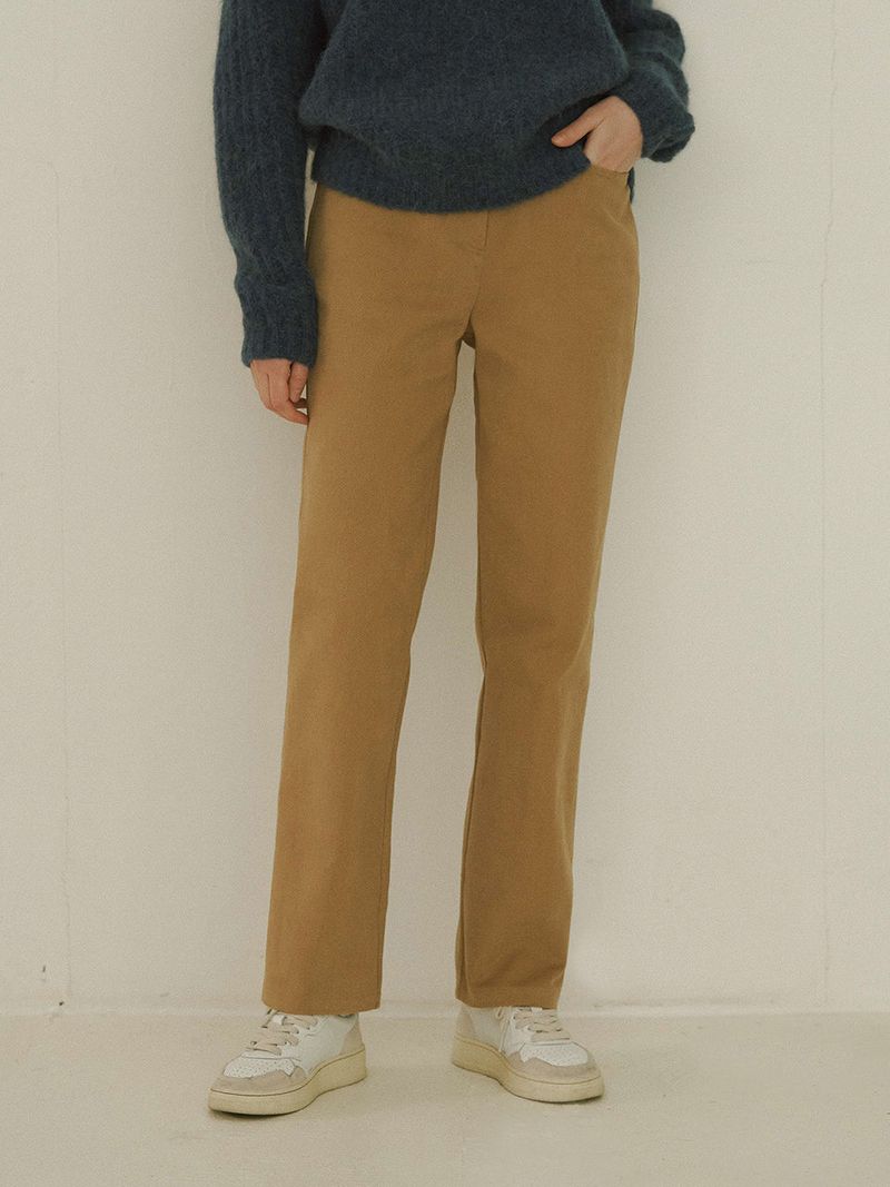 URAGO（ユラゴ）の「Straight cotton pants（Pants）」