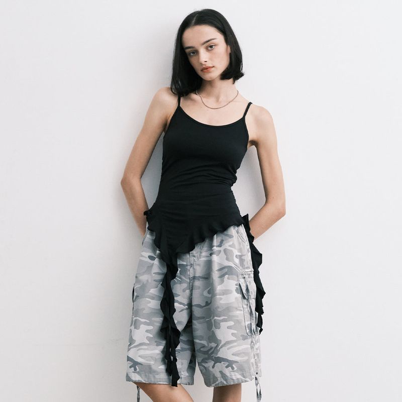 MIDNIGHT MOVE（ミッドナイトムーブ）の「3 wing top (black)（Tops）」