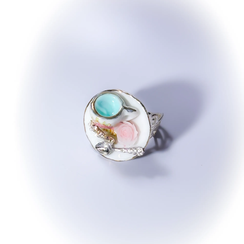 itsurz(イッツユアーズ)の「ミント ティーカップ リング(アクセサリー)」