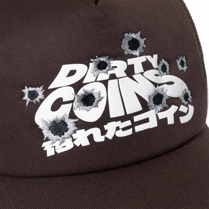 Mesh Cap DirtyCoins Wavy Get Shoot Brown