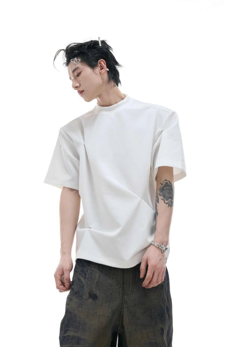 Wrinkled Boxy Fit Tee
