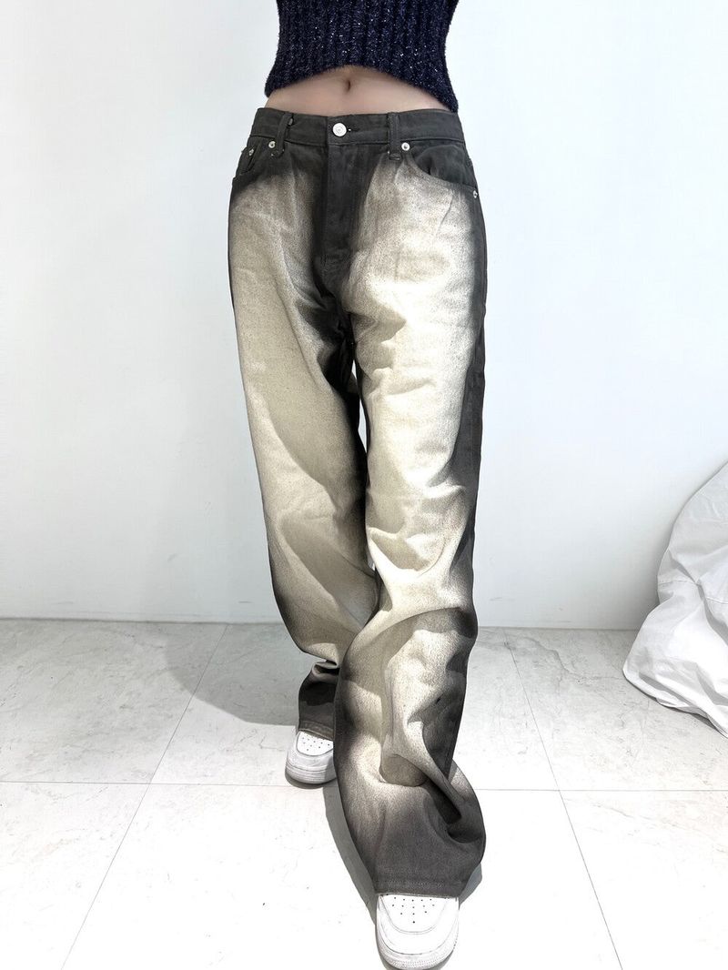 Seow(ソウ)の「1078. Dirty washing denim wide pt(Pants)」