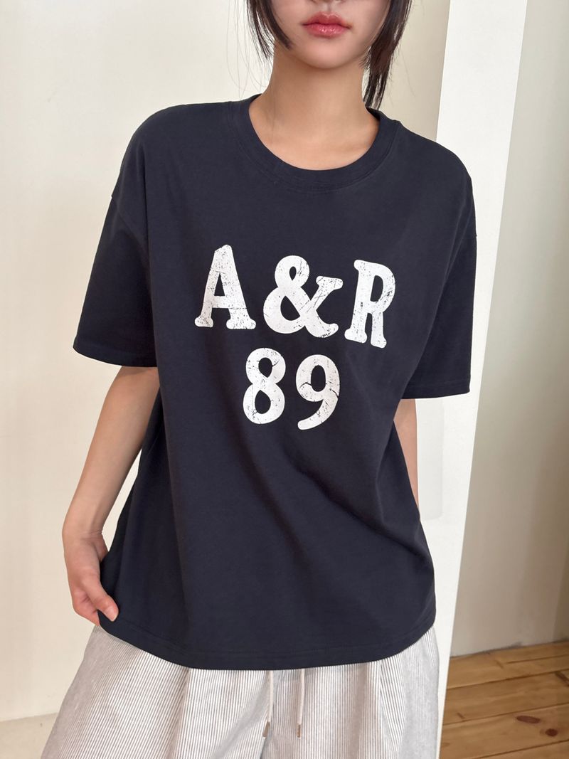CCORTTI(コルッティ)の「Crack Letter Vintage Tattoo Oversized T-Shirt 3color(Tops)」