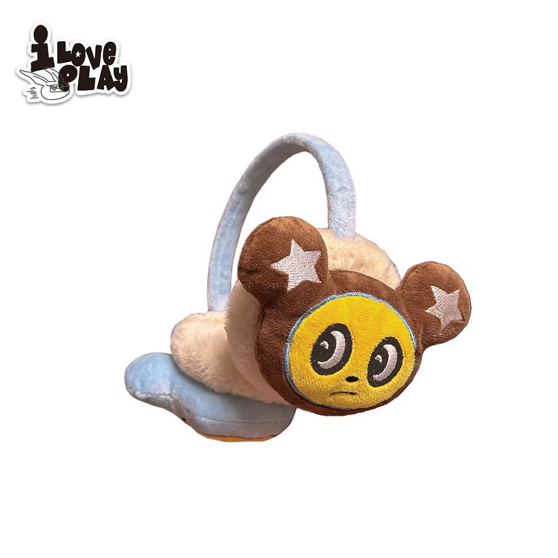 loveplayshop（ラブプレイショップ）の「loveplayshop "Fortune Star" ビッグイヤーマウス暖かい日のダブルカラーイヤーマフ（帽子）」