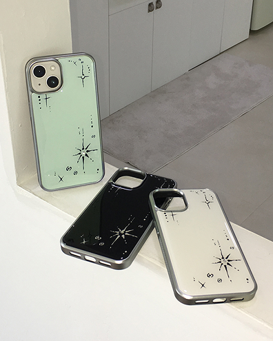 SQUALL（スコール）の「[MADE] ツインクルフォンケース_シルバー バンパー（スマホグッズ/小物）」