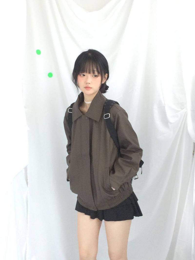 Slim Fit Ribbon Shirring Top