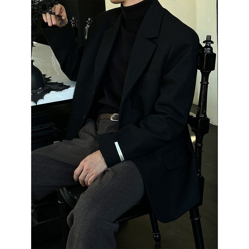 LAURANT（ロラン）の「[F/W]ハードウール3ボタンブレザー(2色)（ジャケット/アウター）」