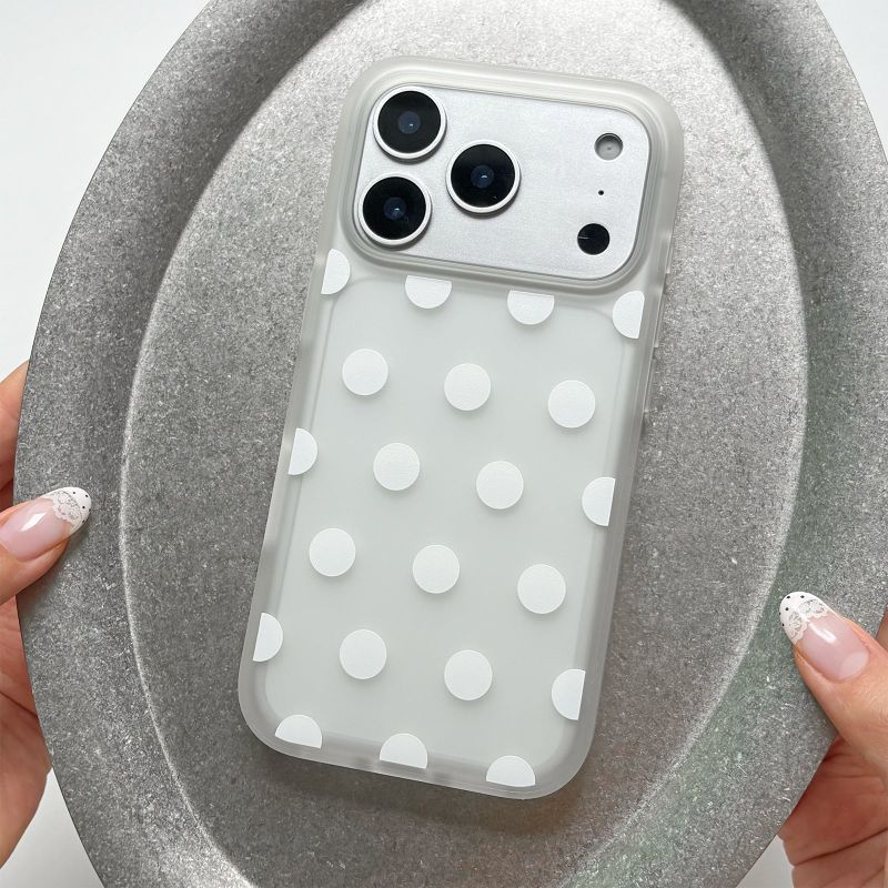 【MADE】 Fog dot Jelly phone case