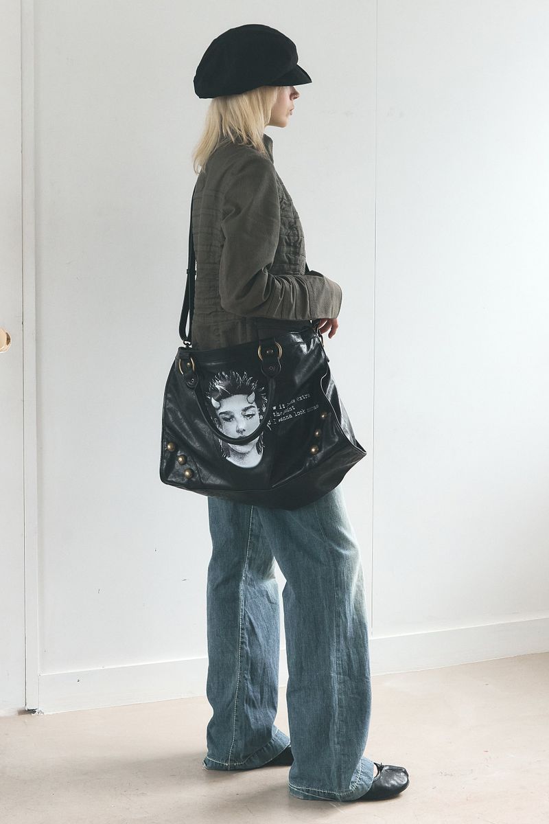 Defy Leather Bag Large