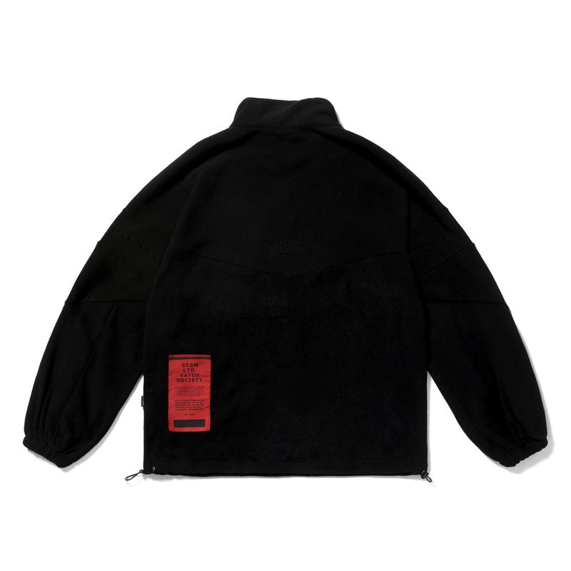 BLEND OVERSIZED FLEECE ANORAK JACKET