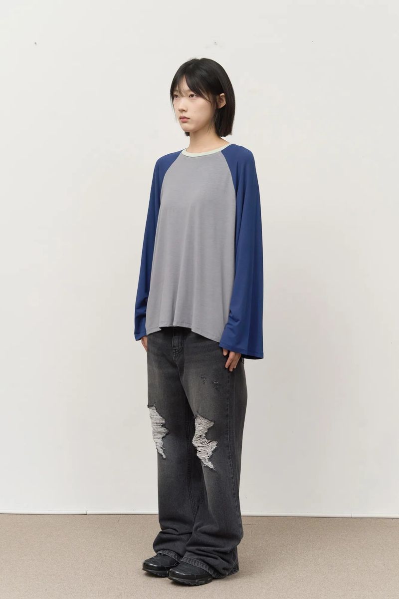 (W) Tico Color Block Top