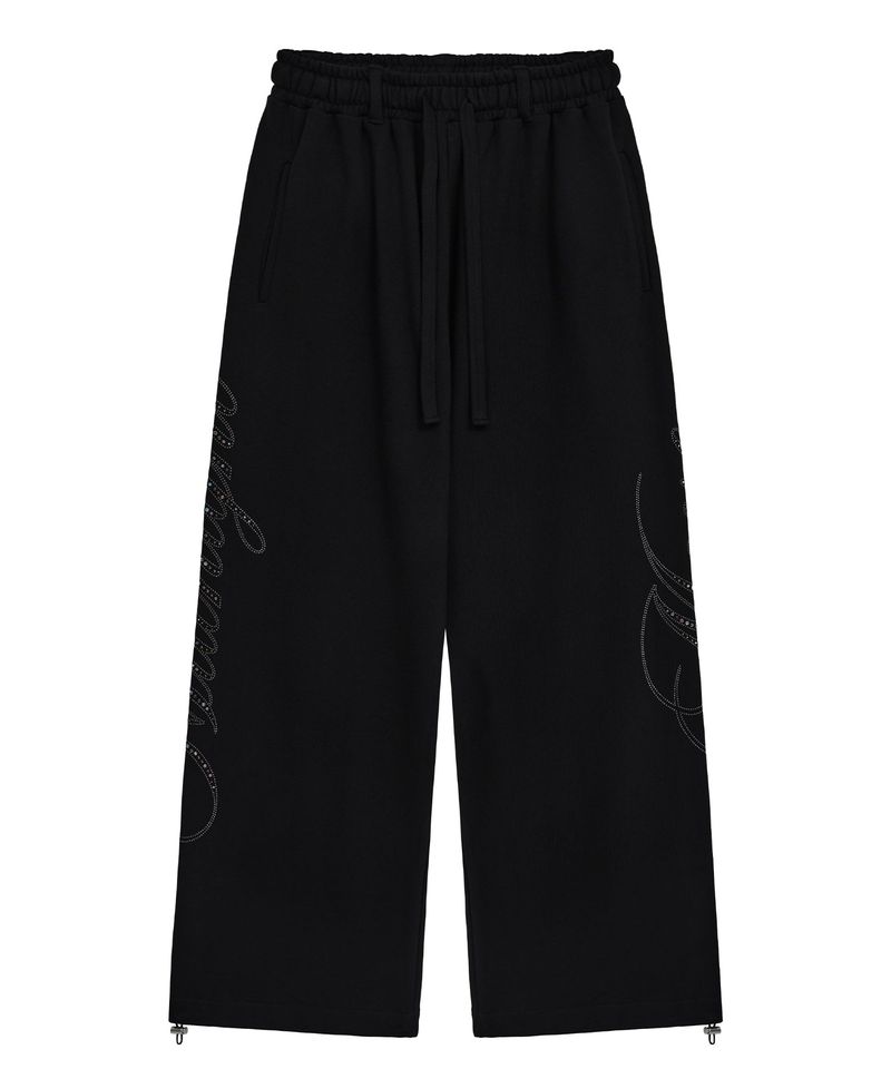 cubic pants (black)
