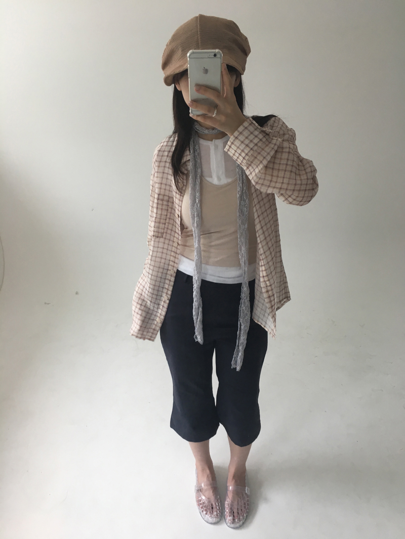 Shuel Lace Scarf (2color)
