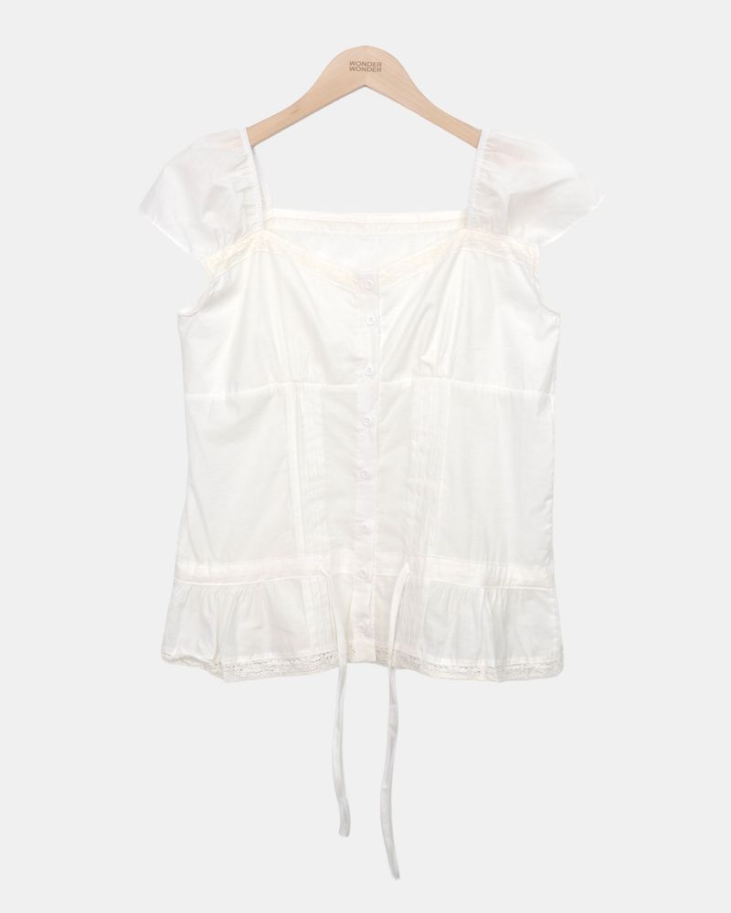 Eirin Frill Sleeveless Blouse