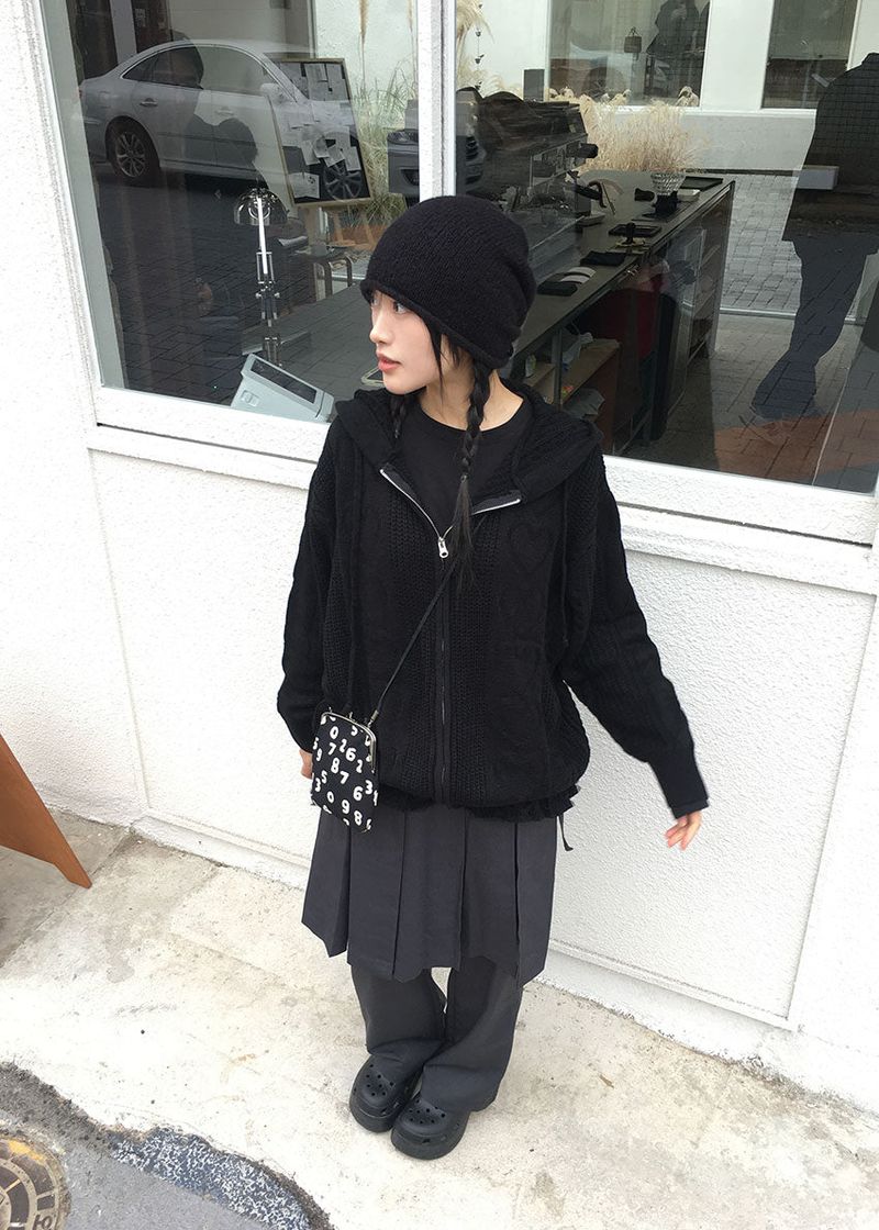 LAYERED SKIRT SLACKS