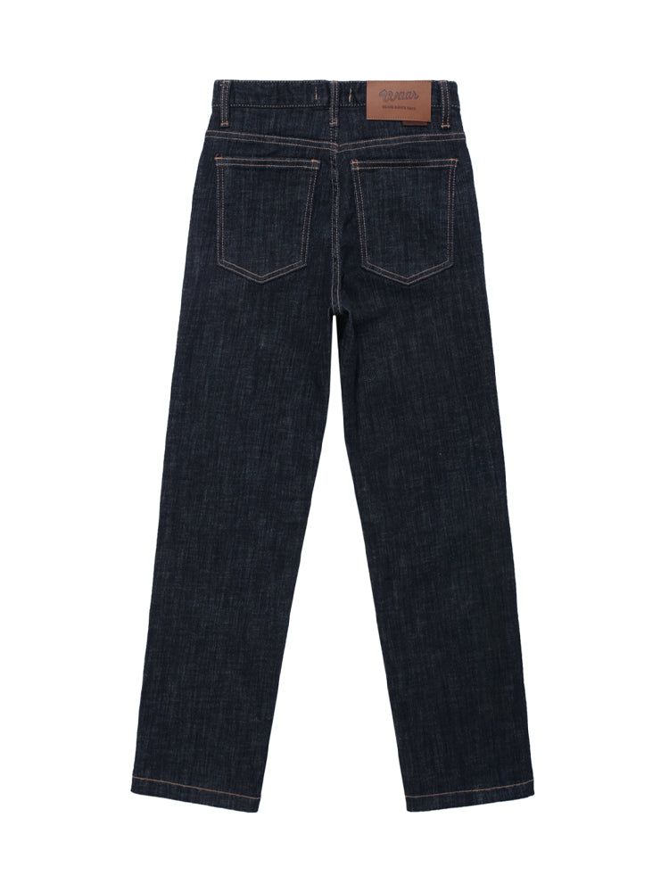 W1005 STRAIGHT DENIM PANTS_DEEP BLUE