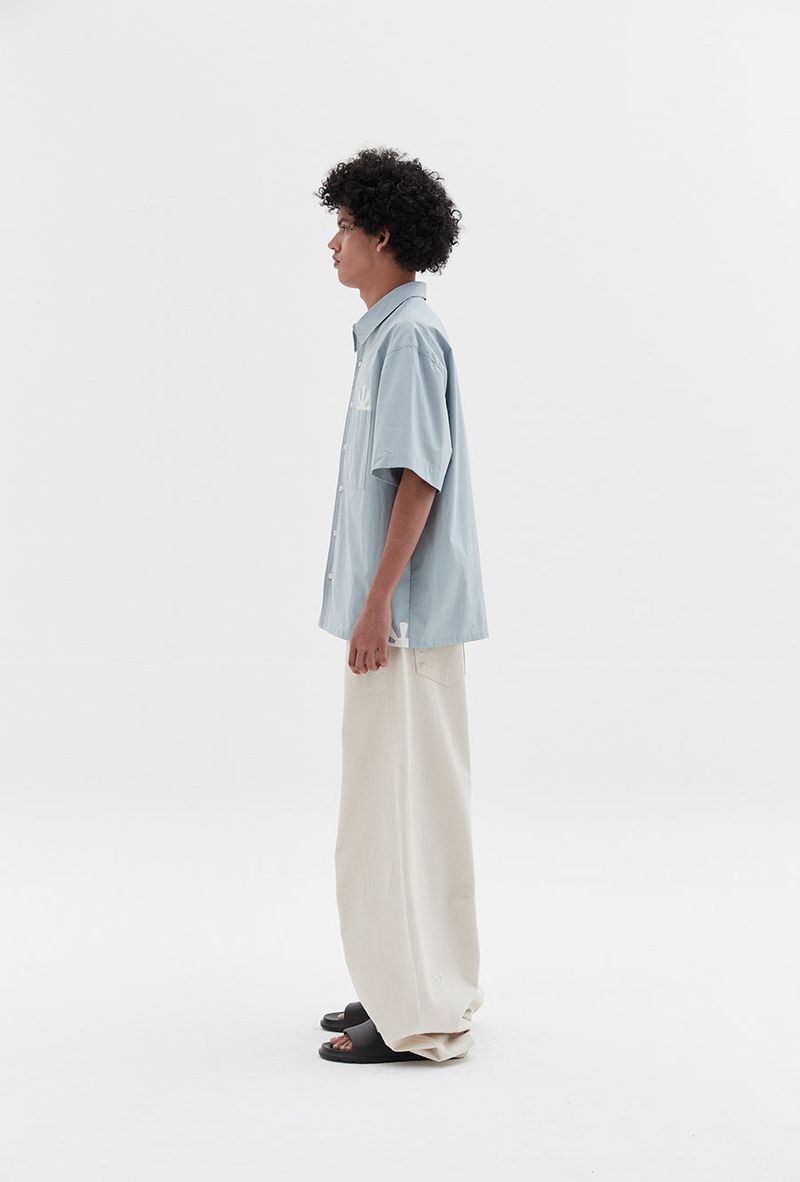 sunflower half shirts blue