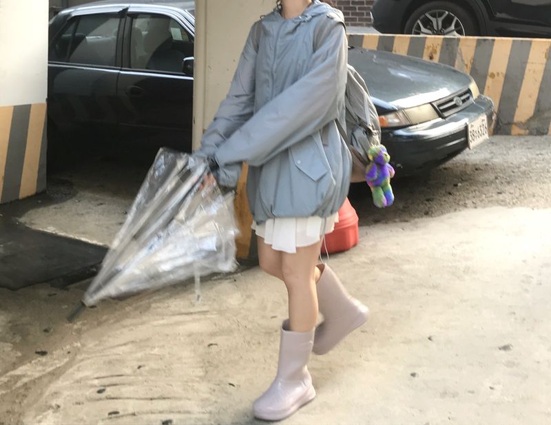 Summer Brick Hood Windbreaker