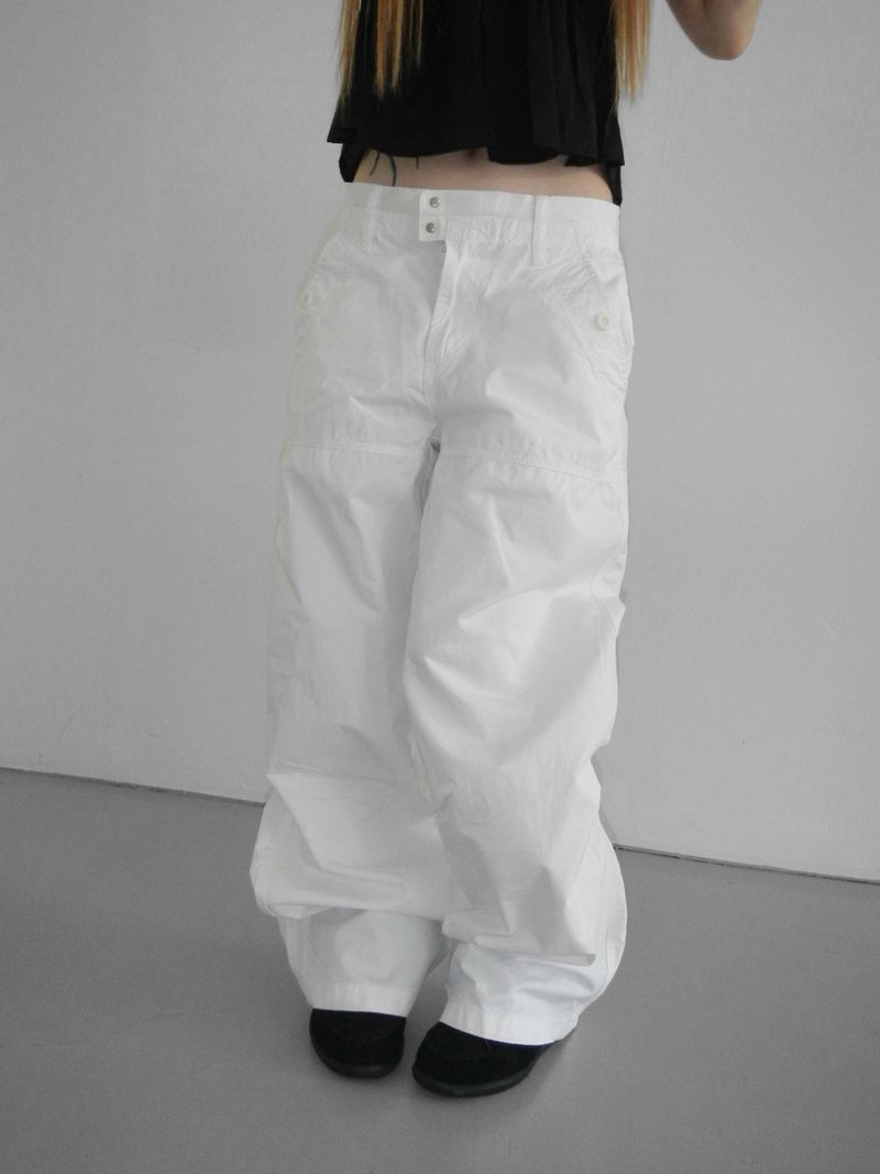 THEAIRTOWN（ザエアータウン）の「poplin nylon wide pt (2 color) （Pants）」