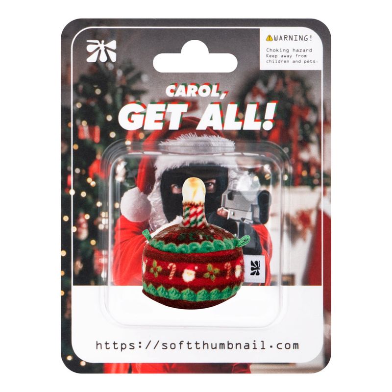 SOFT THUMBNAIL(ソフトサムネイル)の「Christmas Choco Cake(Toys/Key Holders)」
