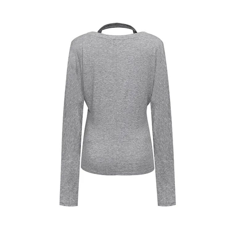 Laura Layered Lettering V-Neck Top