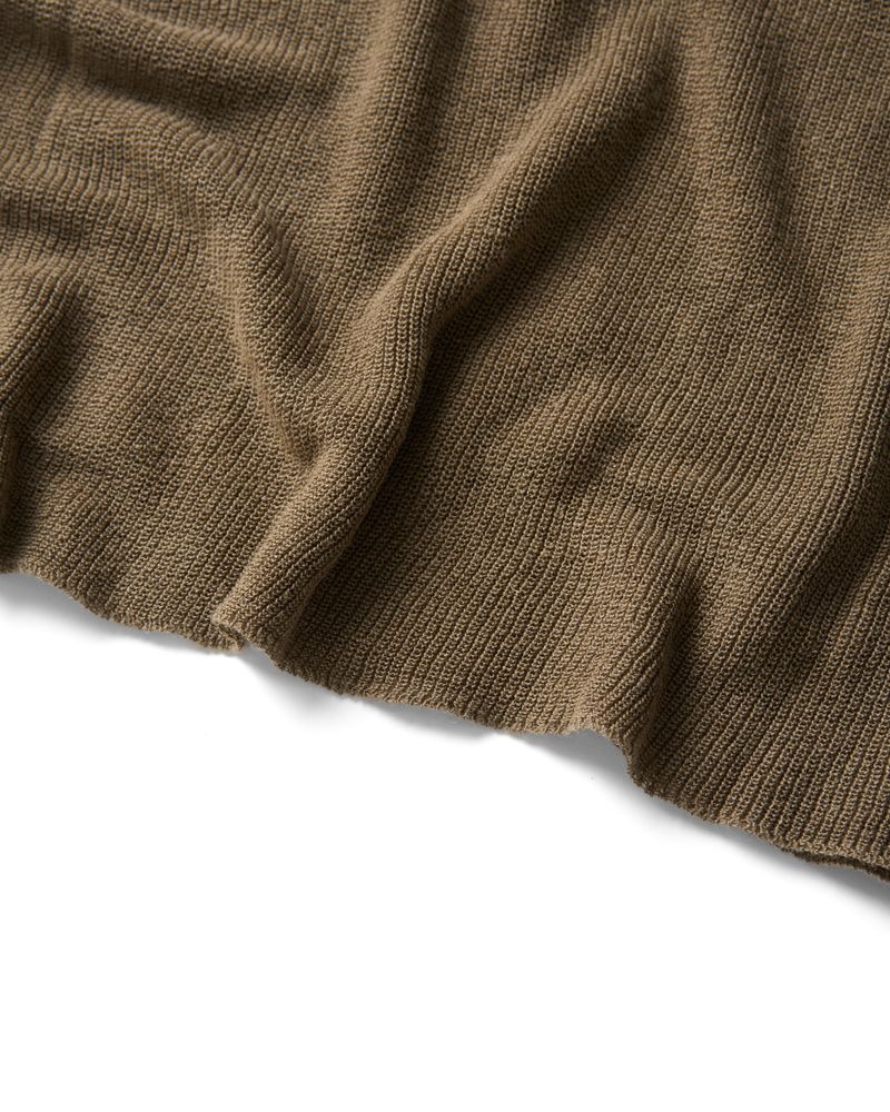 KNIT OLIVE LONG SLEEVES