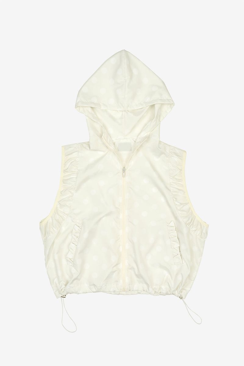 Vento dot hoodie vest