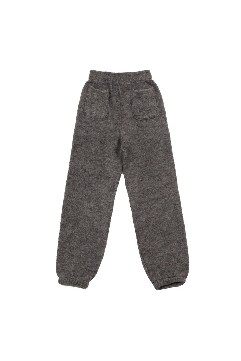 Foggy Jogger wool pants [Gray]