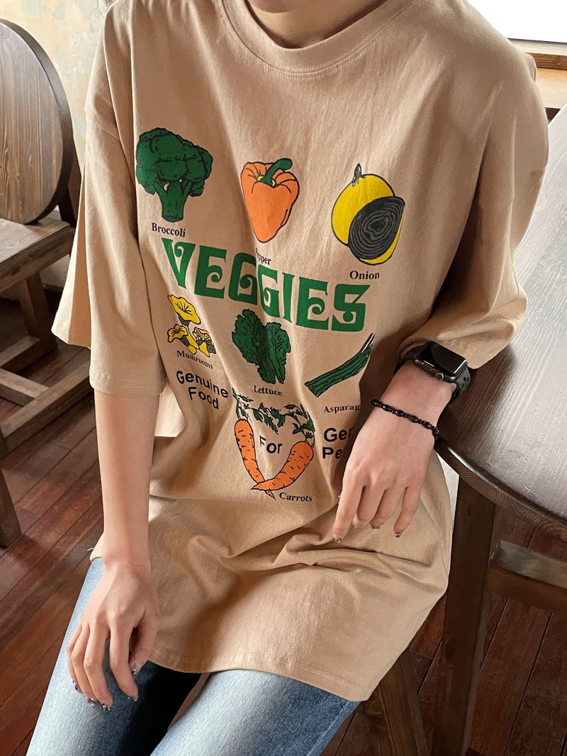 Carrot boxy t
