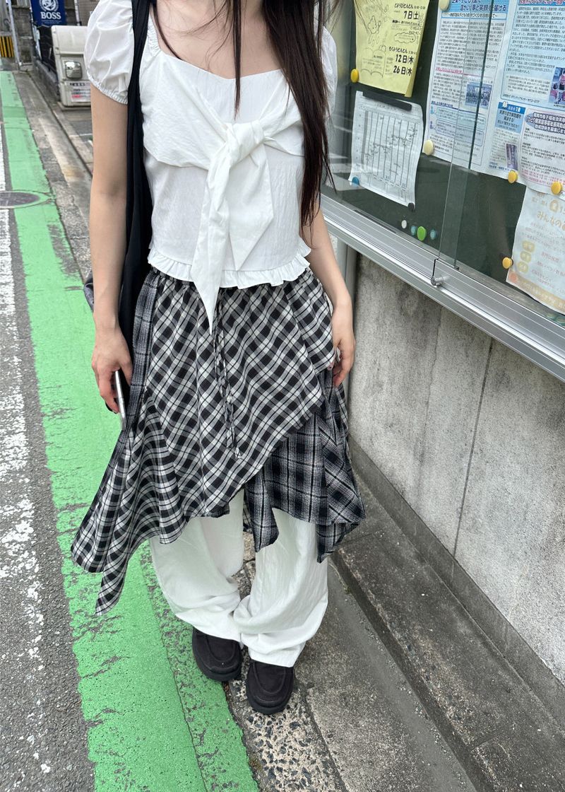 FLOATING RIBBON BLOUSE