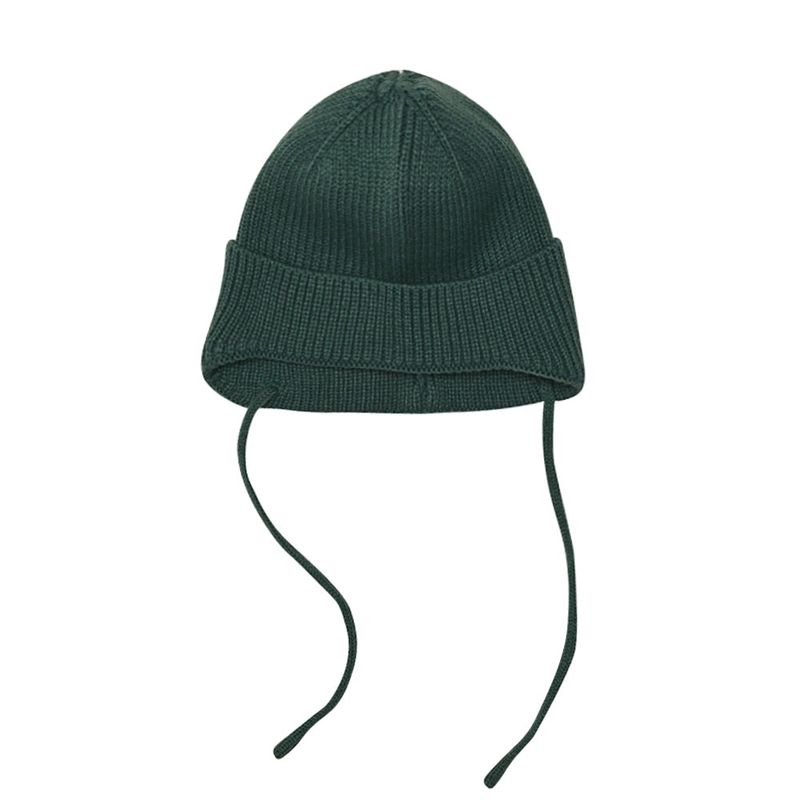 BSR2223FWBN002 NEWTRO EARFLAP BEANIE GREEN