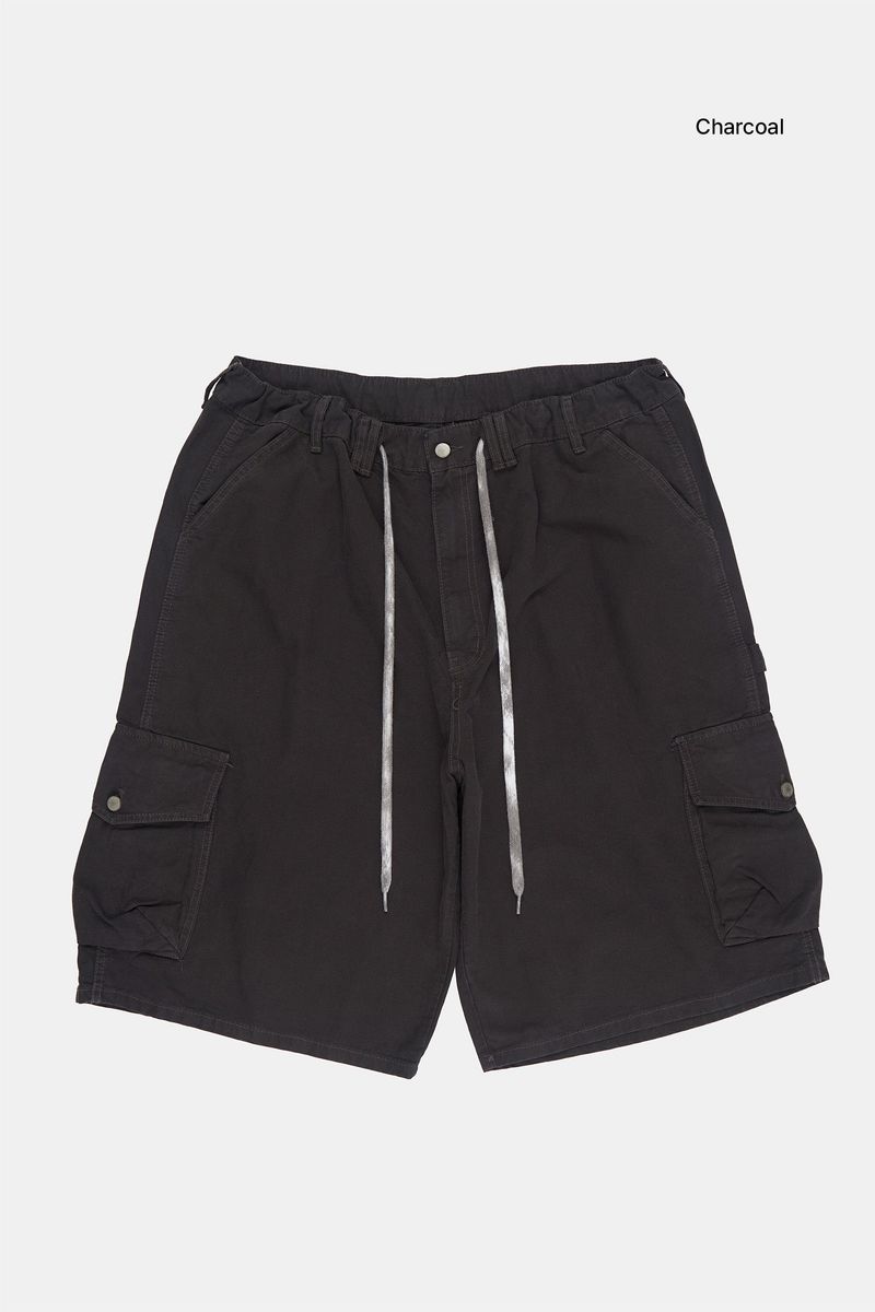 Big free cargo half pants